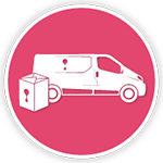 Courier Van Icon
